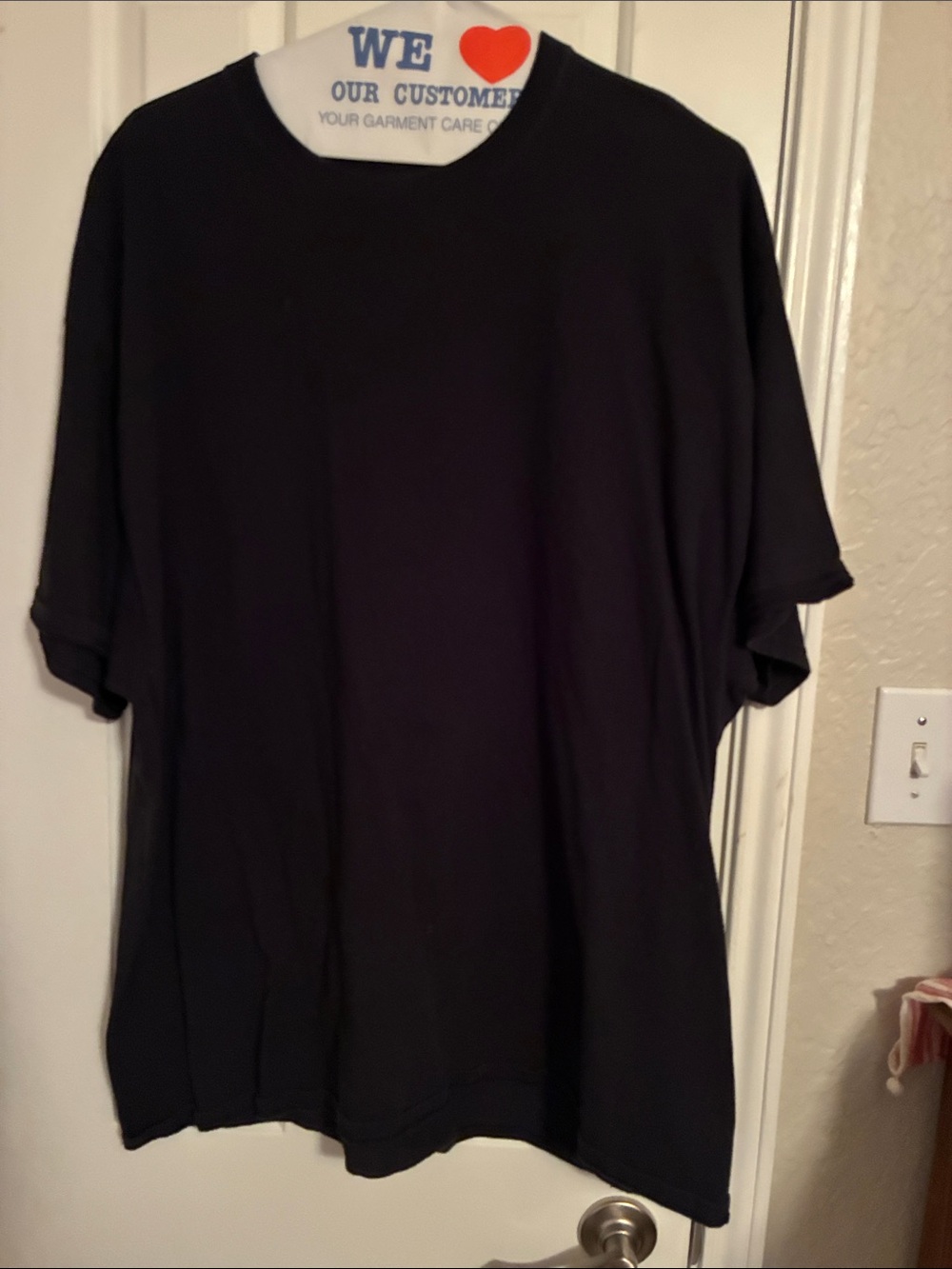 Hanes Men's Short Sleeve T-Shirt - Black